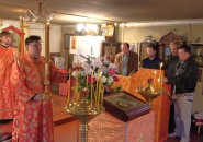 Престольный праздник в храме "Усекновение Главы Иоанна Предтечи" г. Кировска